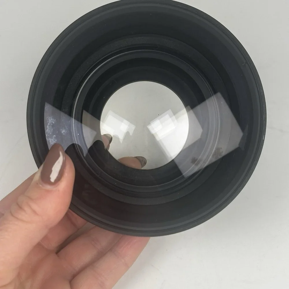 Vintage Crystal Vision 0.5x Wide Angle Converter Attachment For Canon‎ & Others